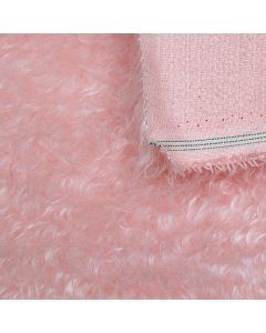 1/4m Steiff-Schulte Mohair 42mm Antique Wavy #6112 Pale Pink