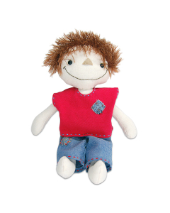 Elliott 22cm Unjointed Cloth Boy Doll Kit