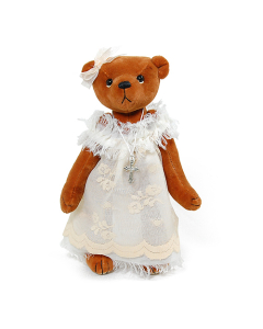 Grace 17cm Mini Velvet 5-Way Jointed Bear Kit