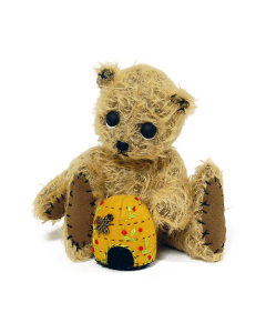 B.Buzz 17cm Mohair 5-Way Jointed Bear Pattern