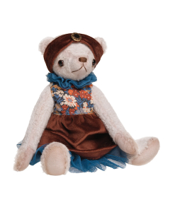 Claire 26cm Steiff-Schulte Rayon Viscose 5-Way Jointed Bear Pattern