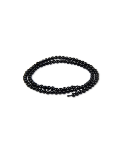 Black Onyx Beads 2mm Fifty Pairs