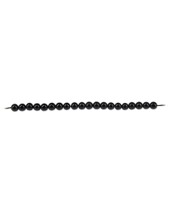 Black Onyx Beads 2mm Ten Pairs