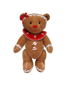 Gina Gingerbread Girl 20cm Corded Fabric 5-Way Jointed Bear Kit